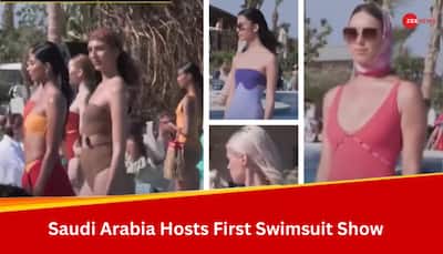 Watch: First-Ever Swimsuit Models' Fashion Show Held In Saudi Arabia