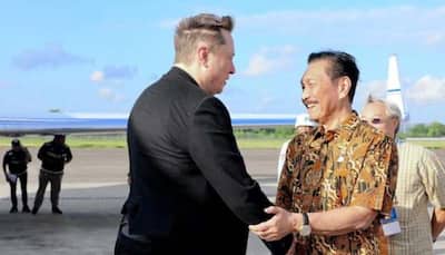 Elon Musk Arrives In Bali To Launch Starlink Internet Service With Indonesian President