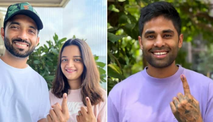 LS Polls 2024: Indian Cricketers Suryakumar Yadav, Ajinkya Rahane Cast Vote In Mumbai