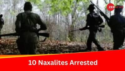 10  Naxalites Apprehended In Chhattisgarh's Sukma District