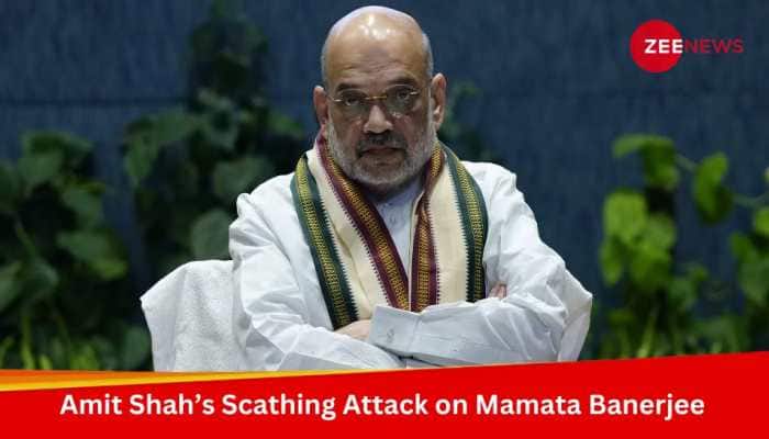 ‘Compromising National Security For Vote-Bank...&#039;: Amit Shah’s Scathing Attack on Mamata Banerjee 