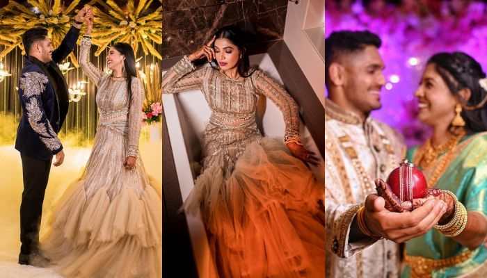 Tushar Deshpande's Love Story: From School Crush To Life Partner - In Pics