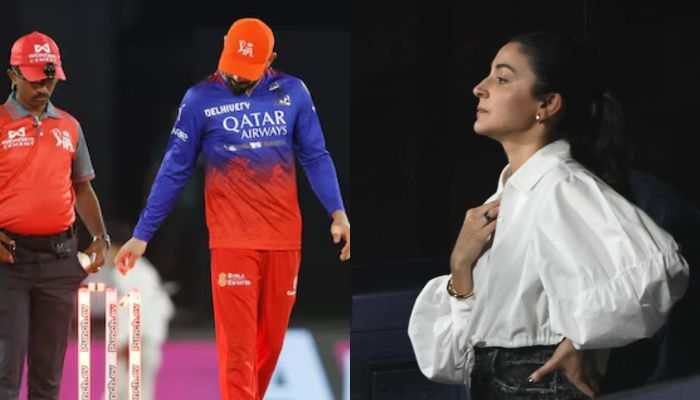Anushka Sharma's Heartbreaking Reaction After RCB's Defeat Against RR In IPL 2024, Video Goes Viral - Watch Anushka Sharma's Heartbreaking Reaction After RCB's Defeat Against RR In IPL 2024, Video Goes Viral - Watch