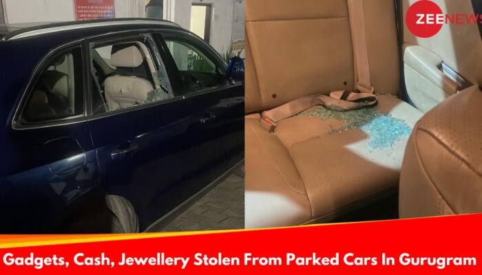 Multiple Car Windows Smashed, Cash, Jewellery, Laptops Stolen In Busy Gurugram Locality; Victim Slams Police Inaction