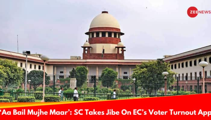 Supreme Court Takes &#039;Aa Bail Mujhe Maar&#039; Jibe At Election Commission&#039;s Real-Time Voter Turnout App, Know Why?