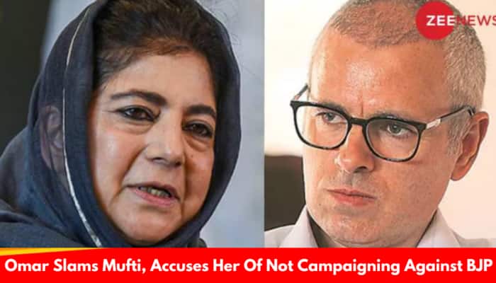 &#039;Why You Didn&#039;t Campaign Against BJP?&#039;: Omar Questions INDIA Bloc Ally PDP&#039;s Prez Mehbooba Mufti