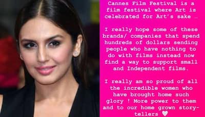 On Actors' Cannes Visit, Huma Qureshi Has A Wise Advice For Brands