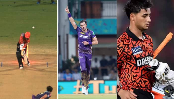 WATCH: Abhishek Sharma Cleaned Up By Mitchell Starc&#039;s &#039;Ripper&#039; In The IPL 2024 Final KKR Vs SRH