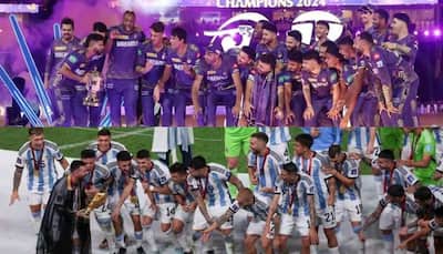 Shreyas Iyer Channels Lionel Messi In KKR’s IPL 2024 Celebration, Video Goes Viral - Watch