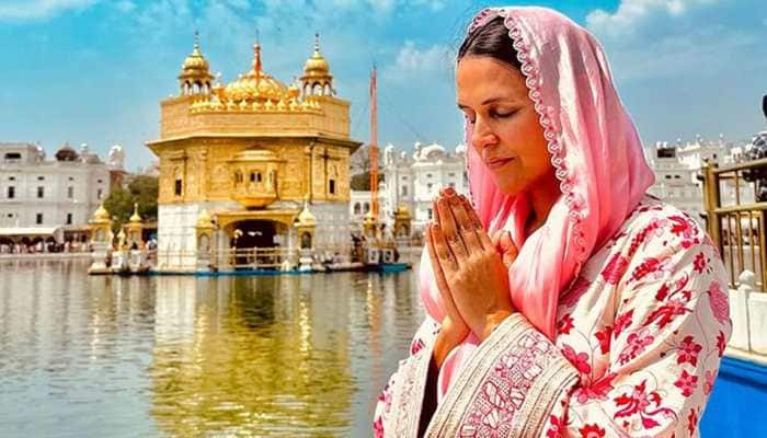 Neha Dhupia Heads To Golden Temple, Shares Breathtaking Pics