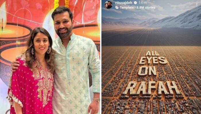 Rohit Sharma's Wife Ritika Sajdeh Deletes 'All Eyes On Rafah' Post After Getting Trolled