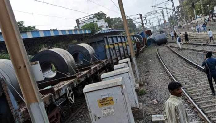  Goods Train Derails At Palghar Station Near Mumbai, Rail Services Affected: Check Details