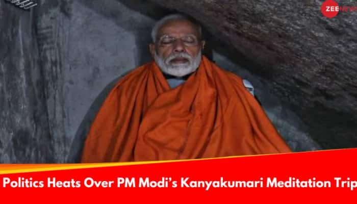 PM Modi’s 48-Hour Kanyakumari Meditation Trip Sparks Row, Congress Claims Clear Violation of Silence Period Rules