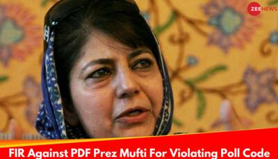 Kashmir Lok Sabha Elections: FIR Against PDF Chief Mehbooba Mufti For Violation Of Poll Code