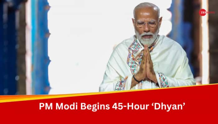 Lok Sabha Elections 2024: PM Modi Begins 45-Hour &#039;Dhyan&#039; At Kanniyakumari&#039;s Vivekananda Rock Memorial