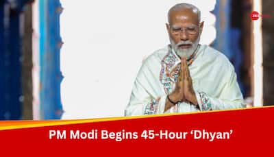 Lok Sabha Elections 2024: PM Modi Begins 45-Hour 'Dhyan' At Kanniyakumari's Vivekananda Rock Memorial