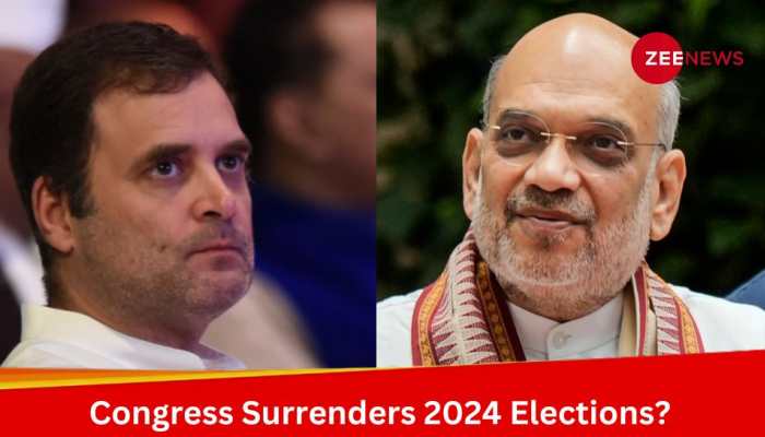 Congress Surrenders 2024 Elections? BJP's Shah, Nadda Criticises Exit Poll Boycott