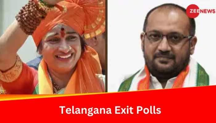 Telangana Exit Polls: BJP Projected To Make Big Gains; Congress Holds Fort