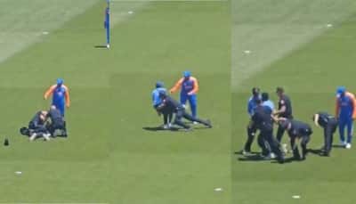 Fan Invades Pitch To Hug Rohit Sharma During Ind vs Ban Warm-Up Match In New York, Cricketer Asks Security To Be Kind- Watch