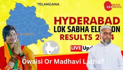 Hyderabad Lok Sabha Election Results 2024 Live Updates: Asaduddin Owaisi Set To Win Against Madhavi Latha