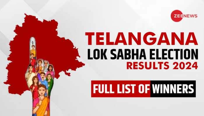 Telangana Lok Sabha Elections Results 2024: List Of Winners