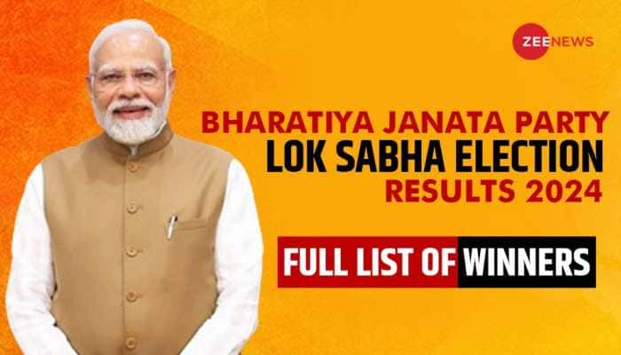  BJP Election Results 2024: Check Full List of Winners Candidate Name, Total Vote Margin