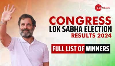 Congress Lok Sabha Election Winners Candidate FULL List 2024: Check Constituency Wise Full List Of Winners  Candidate Name Total Vote Margin and More