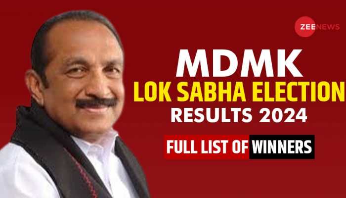 MDMK Lok Sabha Election Winners Candidate FULL List 2024