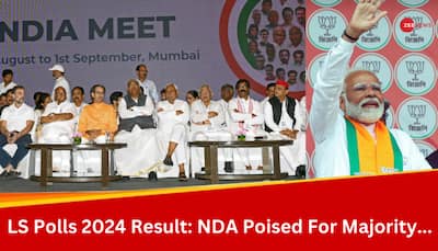 Lok Sabha Election 2024 Results: BJP-Led NDA Primed For Majority Victory, INDIA Bloc Gives Tough Competition