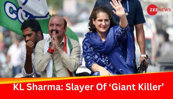 Amethi Election Results 2024: Congress' KL Sharma Emerges As Giant Killer, Trends Put Him Ahead Of Smriti Irani