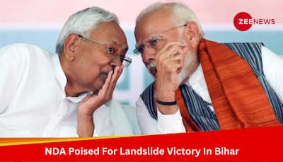 NDA Poised For Landslide Victory In Bihar, INDIA Leads On 6 Seats