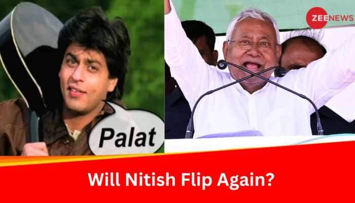Nitish Kumar &#039;Filp Flop&#039; Memes Flood Social Media After Lok Sabha Election Results