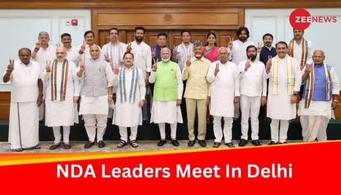 Narendra Modi Elected Leader Of NDA: TDP Demands Speaker's Post, Two Cabinet Berths; Nitish Kumar Extends Support: Reports