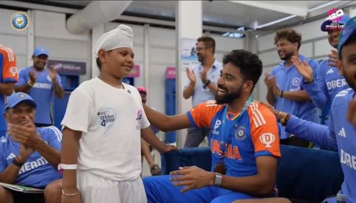 Mohammed Siraj Wins Team India's 1st 'Bes Fielder' Award For T20 World Cup 2024 - Watch