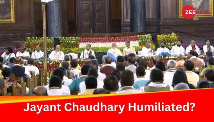In NDA Leaders' Seating Arrangement With Narendra Modi, Samajwadi Party Sees Humiliation For Jayant Chaudhary