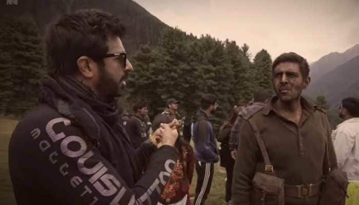 Kartik Aaryan&#039;s Chandu Champion BTS Video Shows The &#039;One Take&#039; War Sequence - Watch