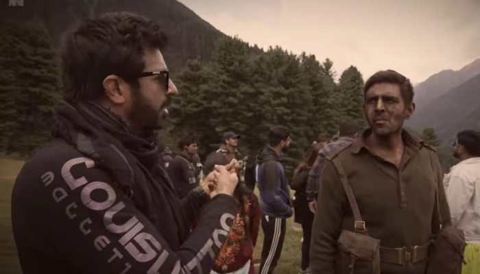 Kartik Aaryan's Chandu Champion BTS Video Shows The 'One Take' War Sequence - Watch