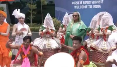 Bangladesh PM Hasina Arrives for Modi's Swearing-In Ceremony