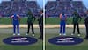 WATCH: Babar Azam Laughs Following Rohit Sharma Blooper During Toss Of India vs Pakistan T20 World Cup 2024 Match