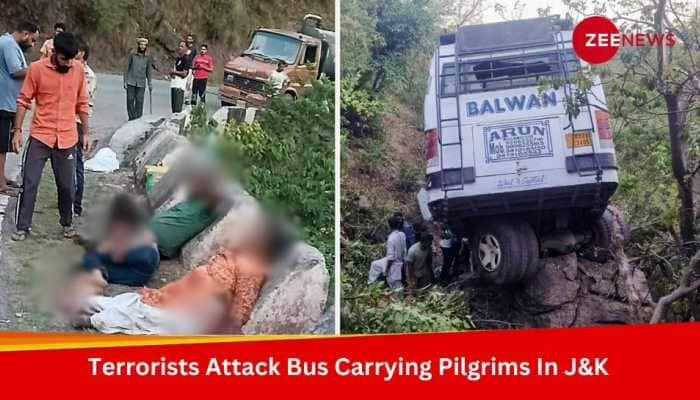 10 Killed As Terrorists Open Fire At Bus Carrying Pilgrims In J&amp;K&#039;s Raesi