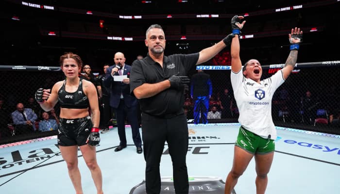 Puja &#039;Cyclone&#039; Tomar Scripts History, Becomes First Indian To Win Inside UFC Octagon