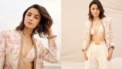 Alia Bhatt Amps Up The Oomph Quotient With Stunning Bikini Top Outfit !