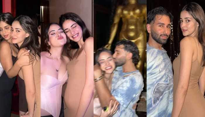 Uorfi Javed Chills With Ananya Panday, Orry Chips In For Sexy Photo-Op With Bollywood Beauties - Unseen Pics