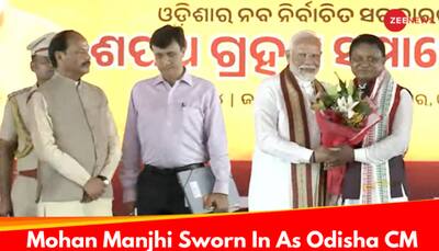 BJP's Tribal Face Mohan Manjhi Takes Oath As Odisha CM, PM Modi Attends Event