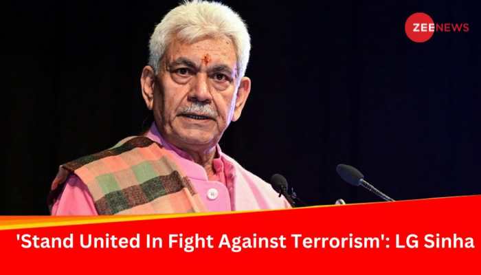 'Stand United In Fight Against Terrorism': LG Sinha After Multiple Terror Attacks In J&amp;K