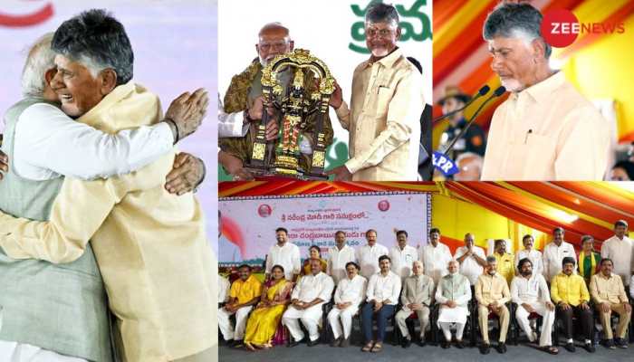 Andhra Oath Ceremony: 5 Best Moments As Chandrababu Naidu Sworn In As CM