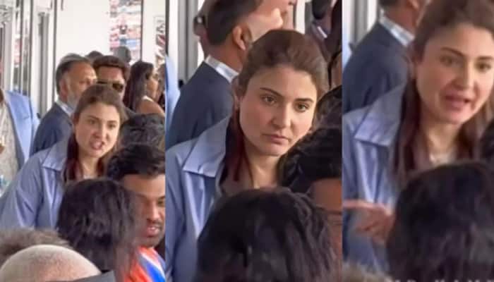 WATCH: Anushka Sharma Looks Angry In Stands During India vs Pakistan T20 World Cup 2024 Match, Video Goes Viral