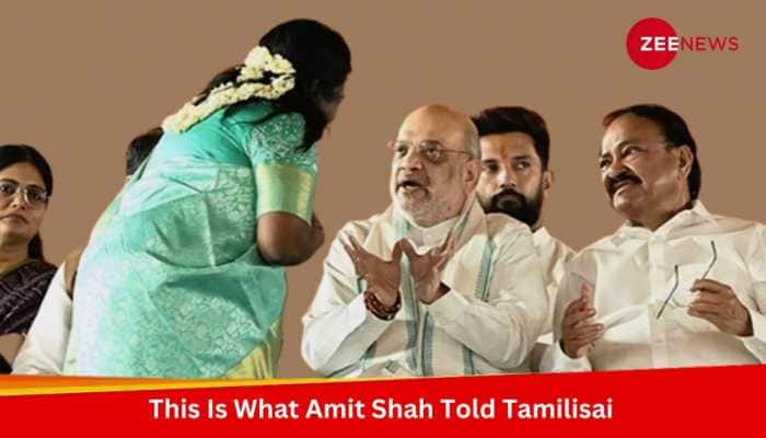 Revealed: This Is What Amit Shah Told Tamilisai Soundararajan During Andhra CM Oath Ceremony 