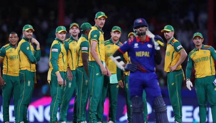 T20 World Cup 2024: Tabraiz Shamsi's Heroics Secure Thrilling One-Run Victory For South Africa Against Nepal