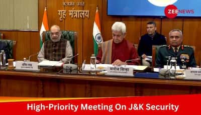 Amit Shah Chairs High-Level Meeting On J&K Security And Amarnath Yatra Preparations